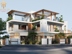 Công Trình Villa 2 Mặt Tiền Sang Trọng | Nhà Thầu Thịnh Đại Tín