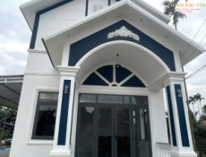 Nhà mái Thái gác lửng 4 phòng ngủ đẹp hiện đại tại Quảng Ngãi